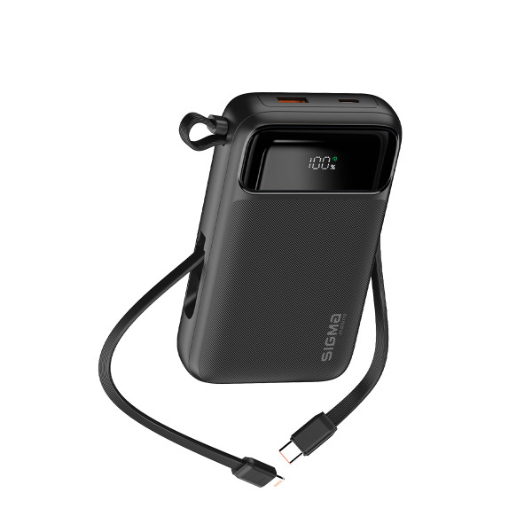 Фото - Батарея мобильная Sigma mobile X-power SI20A8QL-MAG black, (20000mAh, QC22.5W), Magsafe