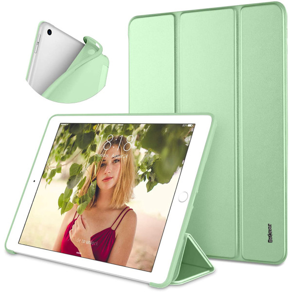 Фото - Чехол для планшета BeCover Tri Fold Soft TPU Silicone for Apple iPad 9.7 2017/2018 A1822/A1823/A1893/A1954 Green (706878)
