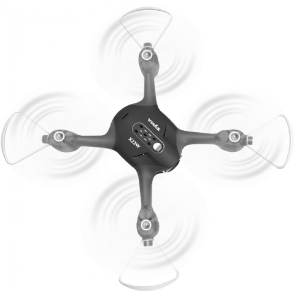 Фото - Квадрокоптер для детей Syma X23W Black