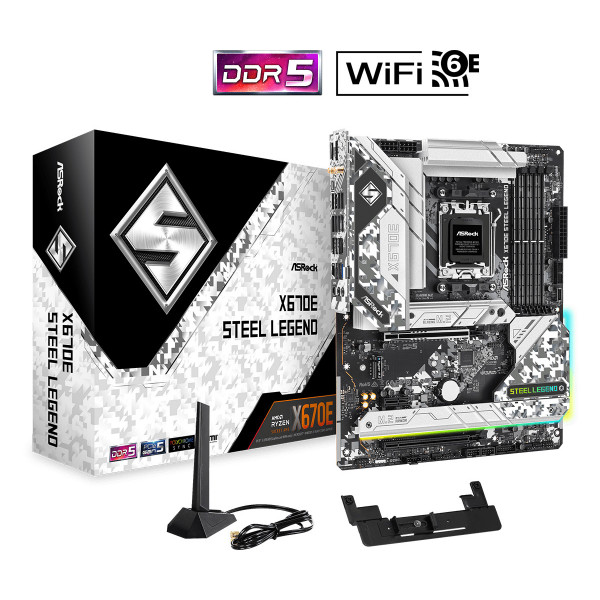 Фото - Материнская плата ASRock X670E STEEL LEGEND