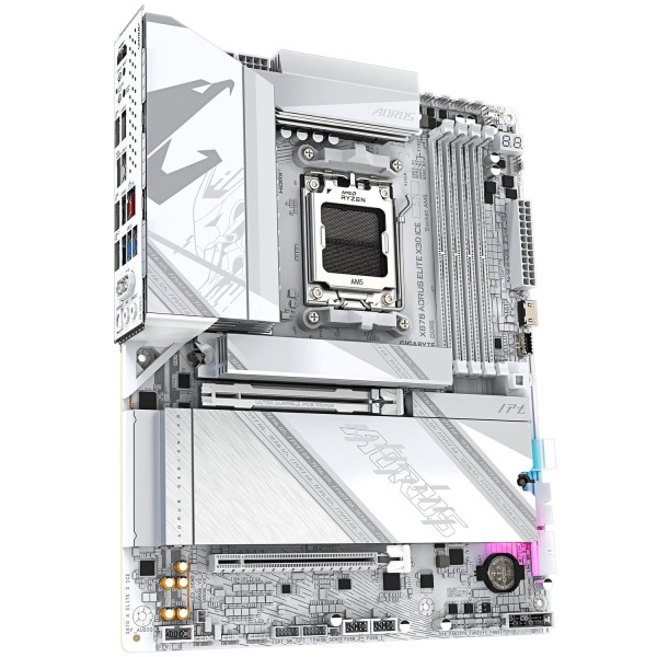 Фото - Материнская плата Gigabyte X870 AORUS ELITE X3D ICE DDR5