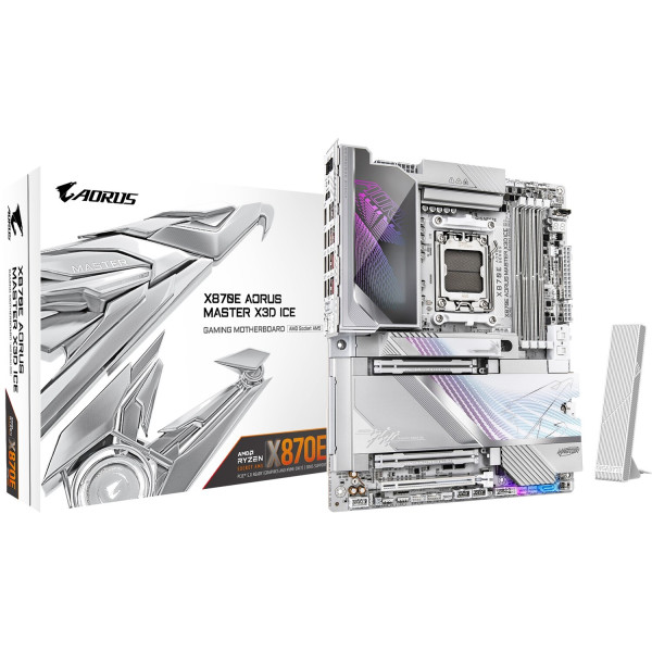 Фото - Материнская плата Gigabyte X870E AORUS MASTER X3D ICE DDR5