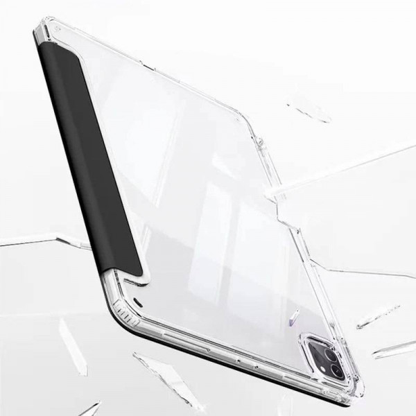 Фото - Чехол для планшета BeCover Ultra Slim Origami Transparent for Apple iPad Pro 13" M4 2024 Black (711693)
