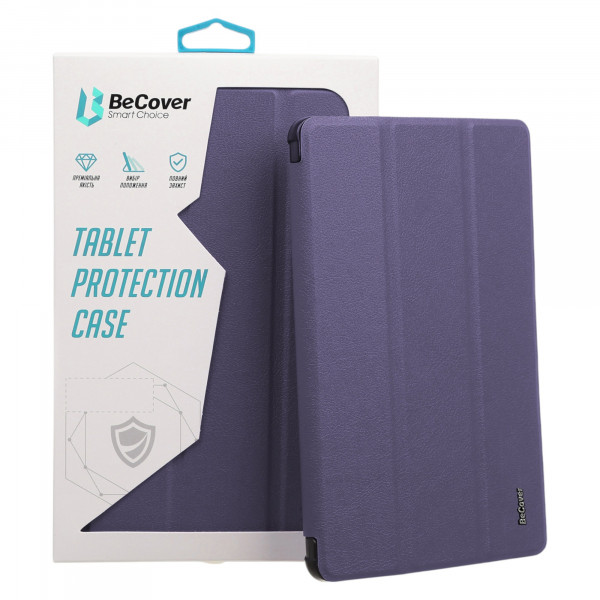 Фото - Чехол для планшета BeCover Tri Fold Soft TPU с креплением Apple Pencil for Apple iPad 10.2 2019/2020/2021 Purple (706746)