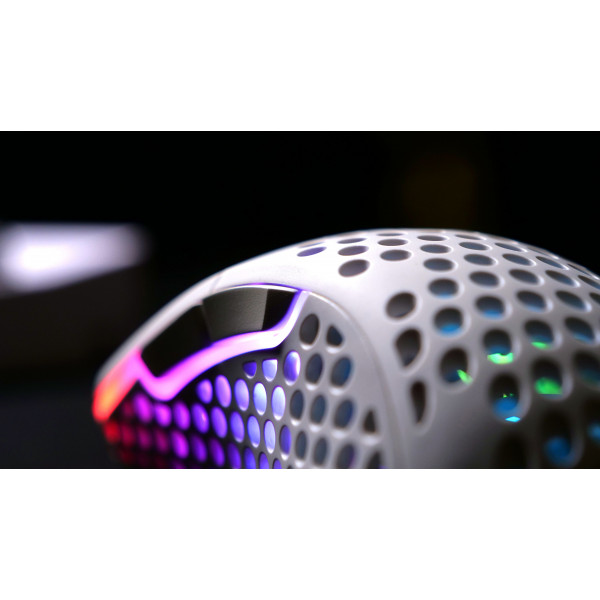 Фото - Мышь проводная игровая Xtrfy M4 RGB White (XG-M4-RGB-WHITE)