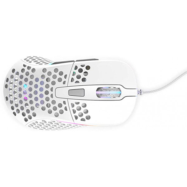 Фото - Мышь проводная игровая Xtrfy M4 RGB White (XG-M4-RGB-WHITE)
