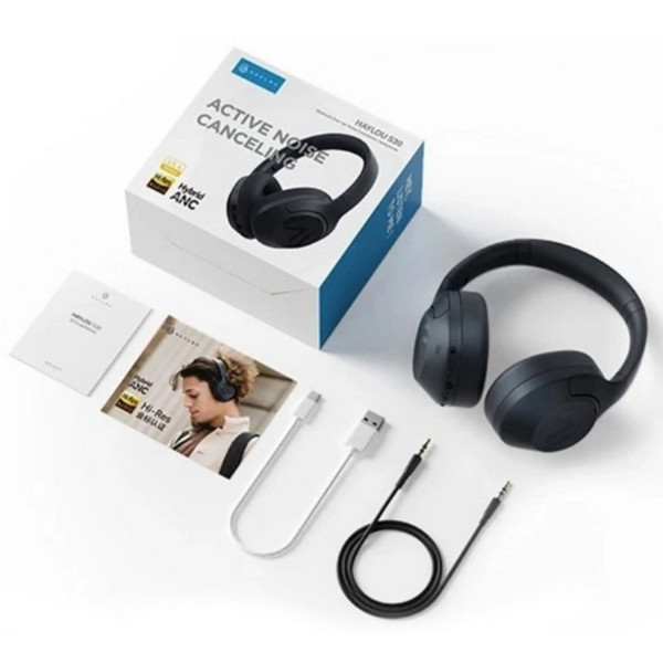 Фото - Наушники полноразмерные беспроводные Haylou Blue (S30 ANC)