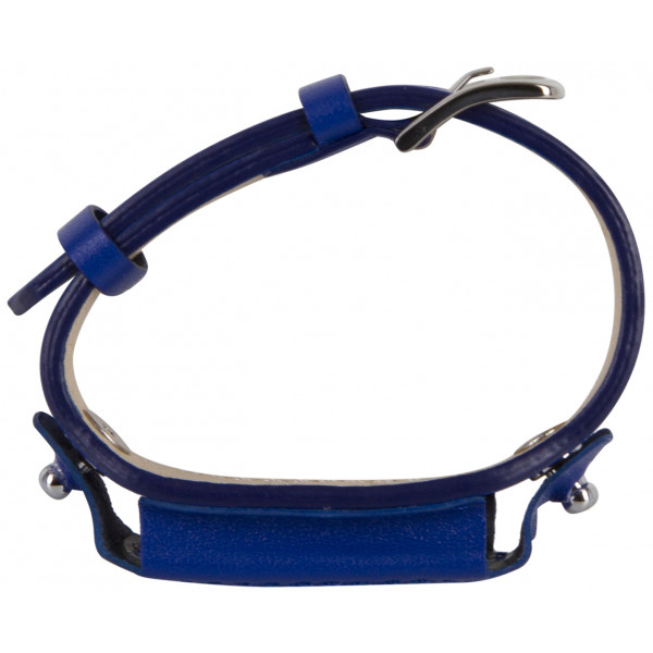 Фото - Ремешок для фитнес-браслета Xiaomi L2 Leather Belt Blue (XMB2LB-L2-BL)