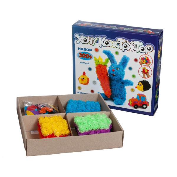 Фото - Конструктор Хочу Конструктор набор 300+ (ХК-300)