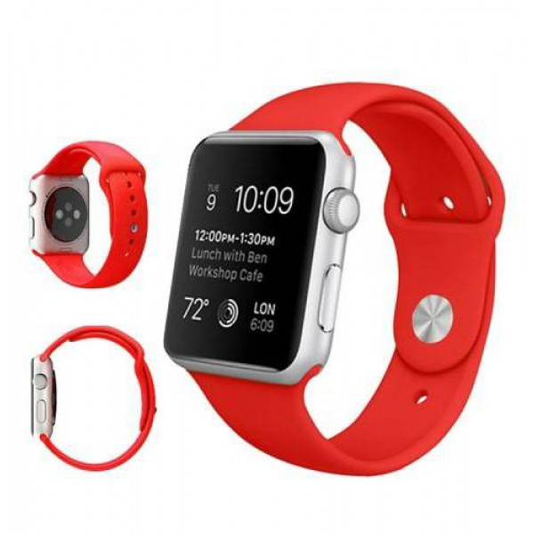 Фото - Ремешок для смарт-часов XOKO Sport for Apple Watch 42/44/45/49мм Red (XK-AW-42SP-RD)