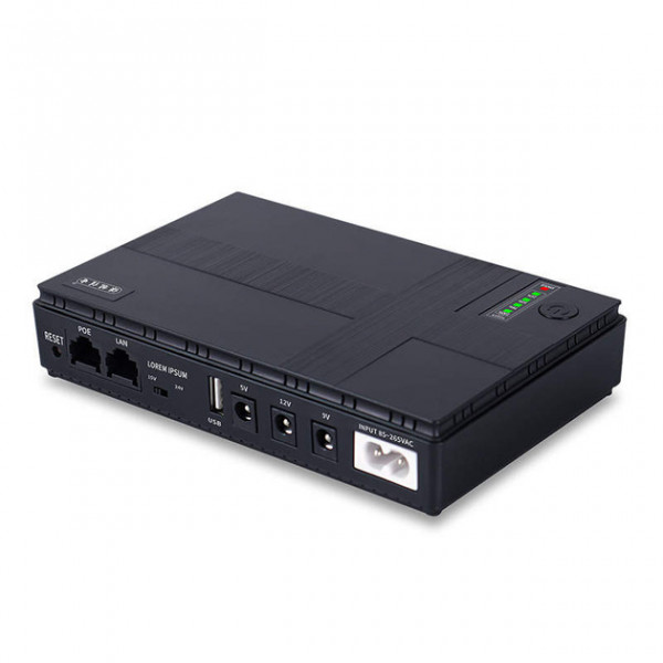 Фото - Источник бесперебойного питания XOKO DC1018P DC UPS 10400 mAh Black (XK-DC1018P-BK)