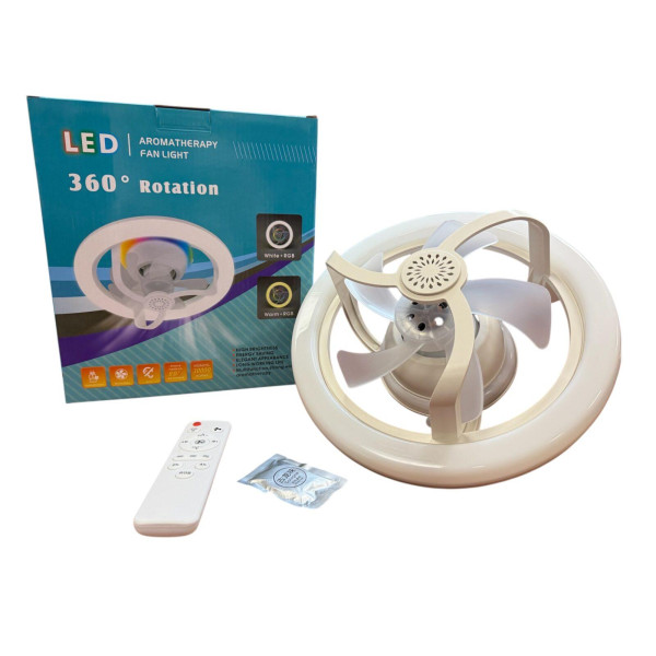 Фото - Лампа-вентилятор XOKO LED RGB Fan Light 100 Aroma (XK-FL-100RGB)