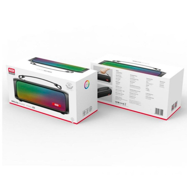 Фото - Портативная акустика XO F39 RGB (XO-F39-BK)