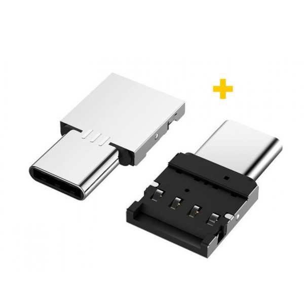 Фото - Переходник XOKO AC-045 USB - Type-C Silver 2 шт. (XK-AC045-SL2)