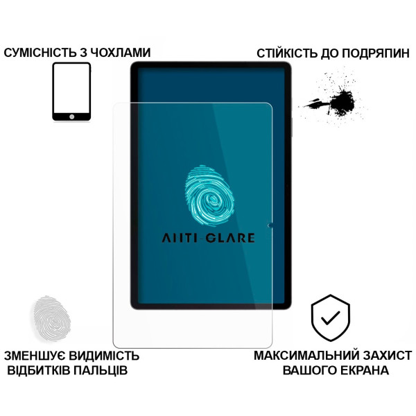 Фото - Защитное стекло для планшета BeCover Matte Anti-Glare for Samsung Galaxy Tab S10 Lite SM-X400/406 10.9" (713819)