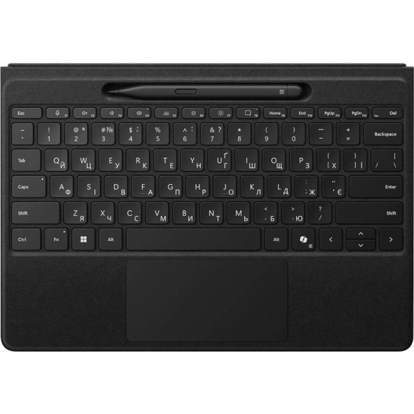 Фото - Клавиатура беспроводная Microsoft со стилусом для Surface Pro 8 - 11, UKR/ENG Black (Y8U-00001)