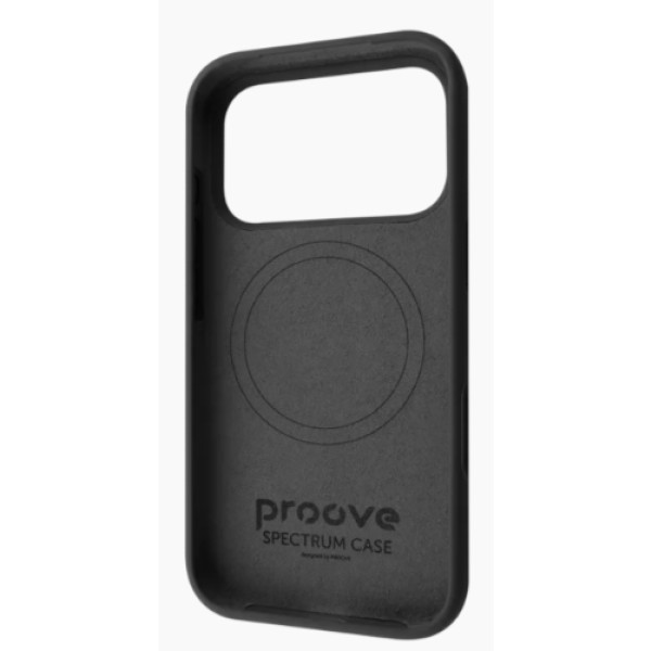 Фото - Чехол для смартфона Proove Spectrum Case with Magnetic Ring iPhone 17 Pro Max stone gray (PCSPIP17PM39)
