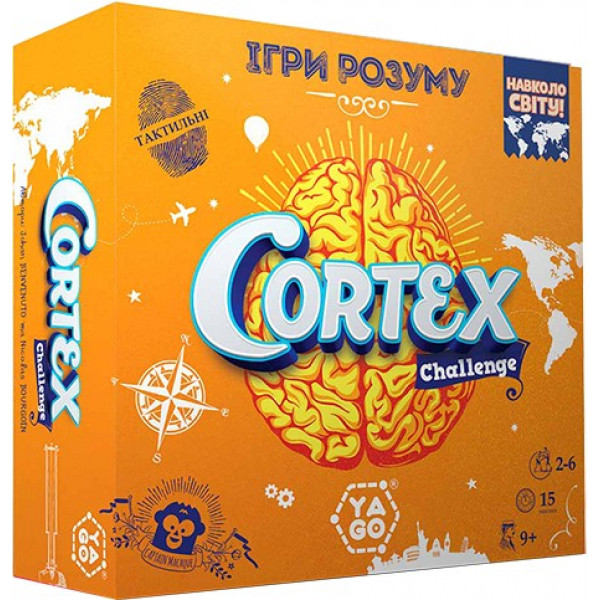 Фото - Настольная игра (8+) Yago Cortex  Challenge ВОКРУГ СВЕТА (90 карточек, 24 фишки) (101010918) Фото - Настольная игра (8+) Yago Cortex  Challenge ВОКРУГ СВЕТА (90 карточек, 24 фишки) (101010918)