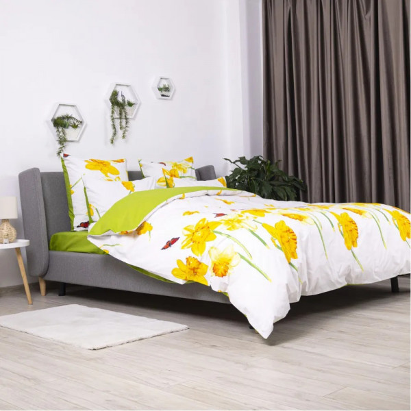 Фото - Комплект постельного белья ТЕП Soft dreams Яркий нарцисс (2-03858_29565)