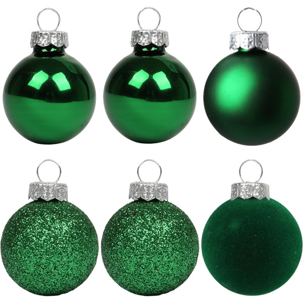 Фото - Набор ёлочных игрушек YES! Fun 8 см 6 шт. зеленый (975124)