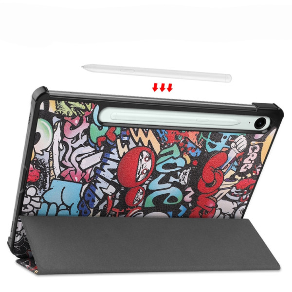 Фото - Чехол для планшета BeCover Smart Case for Samsung Galaxy Tab S10 FE (SM-X520/SM-X526) 10.9" Graffiti (713285)