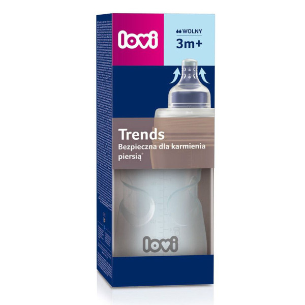 Фото - Бутылочка для кормления Lovi Trends 250 мл - зеленая (21/563_gre)