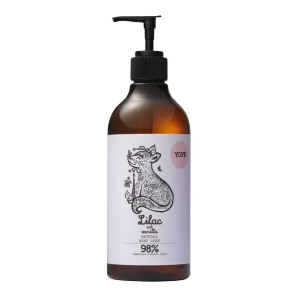 Фото - Жидкое мыло для рук Yope Hand Soap LILAC&VANILLA 500 мл (5900168903500)
