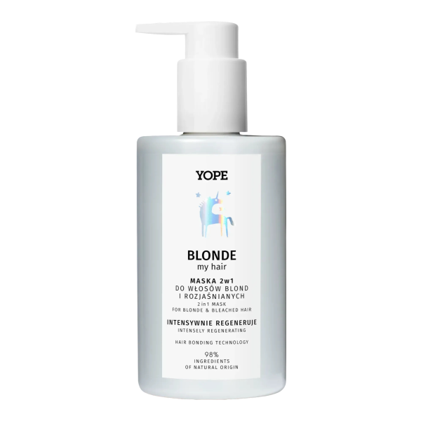 Фото - Маска для волос Yope BOUNCE BLONDE MY HAIR 2in1 Mask 300 мл (5903760206970)