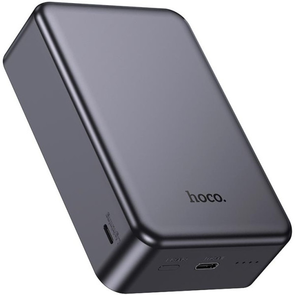 Фото - Батарея мобильная HOCO J160B Original PD20W Magnetic 20000 mAh Metal Gray (714785)