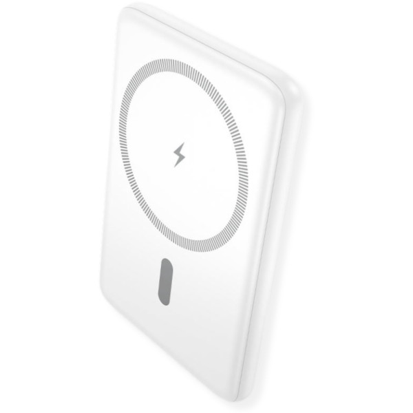 Фото - Батарея мобильная HOCO J140A Tony Magnetic MagSafe 15W + PD20W (5000 mAh) White (714867)