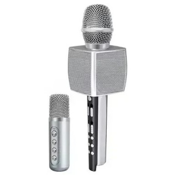 Фото - Микрофон вокальный беспроводной Magic Karaoke YS-98 Silver Фото - Микрофон вокальный беспроводной Magic Karaoke YS-98 Silver