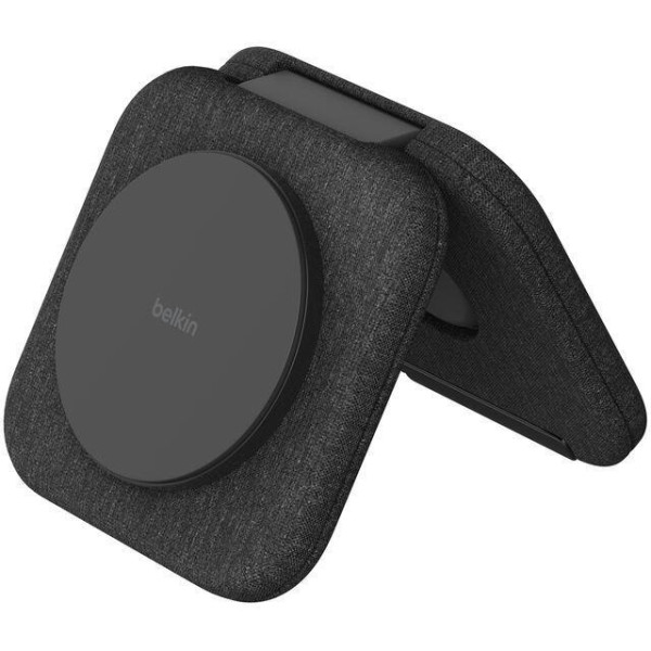 Фото - Беспроводное зарядное устройство Belkin 2в1 15Вт Travel Pad Qi2 (WIZ026VFBK)
