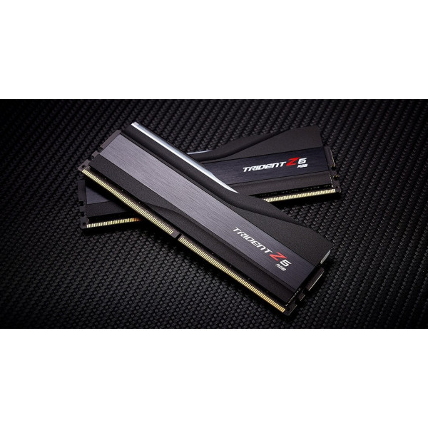 Фото - Память DDR G.Skill Trident Z5 RGB Black DDR5-7600 32GB KIT (2x16GB) (F5-7600J3646G16GX2-TZ5RK)