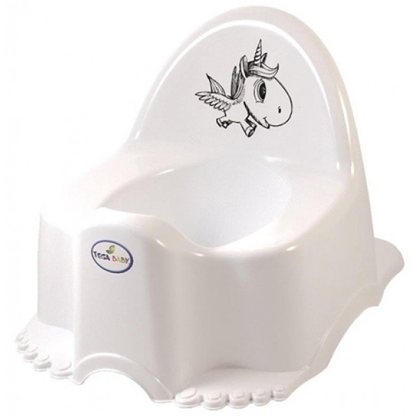 Фото - Горшок детский Tega Baby ECO Единорожек Белый (JD-001-103)