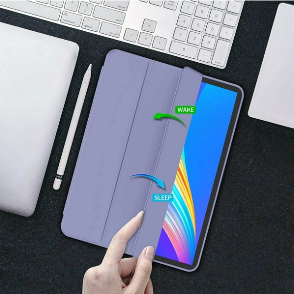 Фото - Чехол для планшета BeCover Tri Fold Soft TPU Silicone for Apple iPad Pro 13'' M4 2024 Purple (711754)