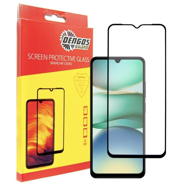 Фото - Защитное стекло для смартфона DENGOS for Xiaomi Redmi A5 Black Full Glue (TGFG-399)