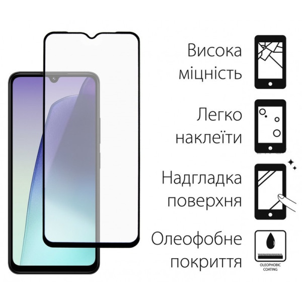 Фото - Защитное стекло для смартфона DENGOS for Xiaomi Redmi A4 Black Full Glue (TGFG-383)