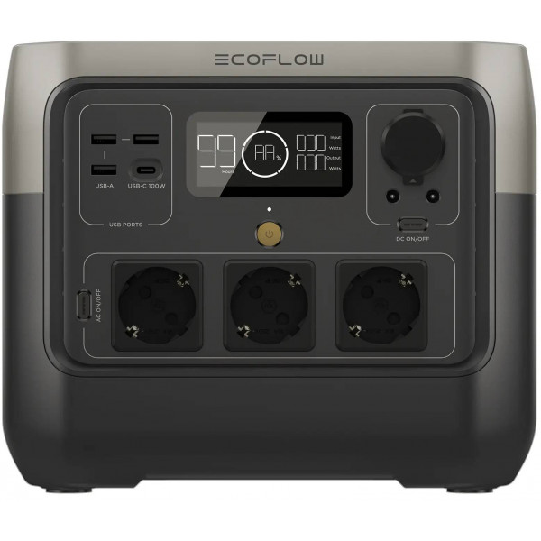 Фото - Зарядная станция универсальная EcoFlow RIVER 2 PRO (ZMR620-B-EU)