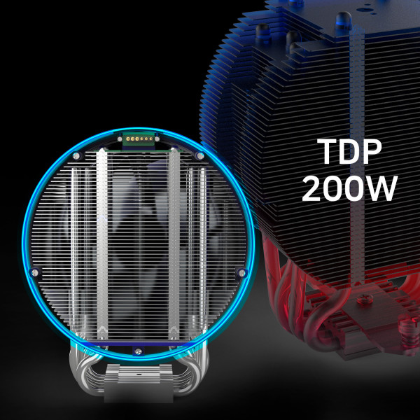 Фото - Процессорный кулер Zalman ZET5 Black