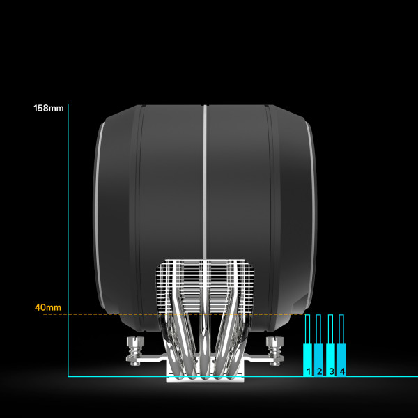 Фото - Процессорный кулер Zalman ZET5 Black