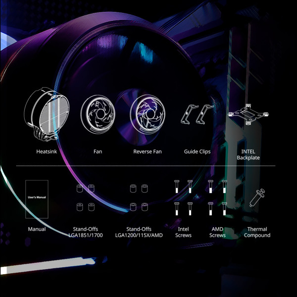 Фото - Процессорный кулер Zalman ZET5 Black