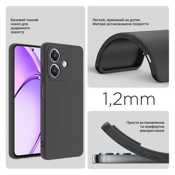 Фото - Чехол для смартфона BeCover for Realme Note 60 Black (713013)