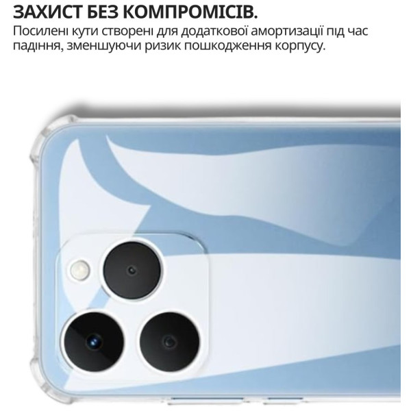 Фото - Чехол для смартфона BeCover Anti-Shock for Realme 15T Clear (714702)