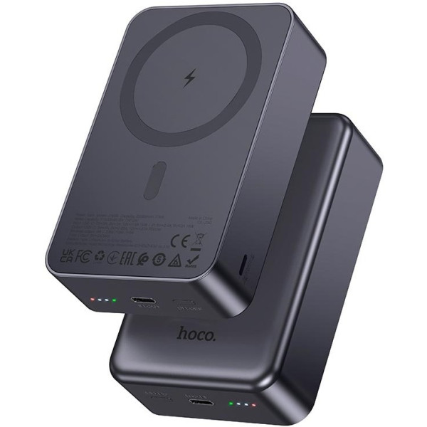 Фото - Батарея мобильная HOCO J160B Original PD20W Magnetic 20000 mAh Metal Gray (714785) Фото - Батарея мобильная HOCO J160B Original PD20W Magnetic 20000 mAh Metal Gray (714785)