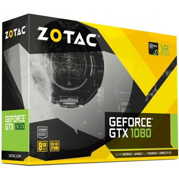 Фото - Видеокарта Zotac nVidia GeForce GTX1080 8GB GDDR5X MINI (ZT-P10800H-10P)