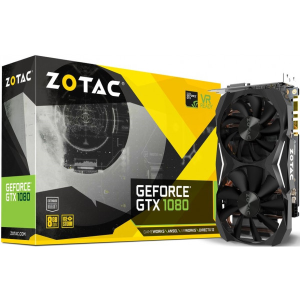 Фото - Видеокарта Zotac nVidia GeForce GTX1080 8GB GDDR5X MINI (ZT-P10800H-10P)