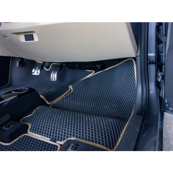 Фото - Коврики из экокожи в салон авто передние EVAtech ECO для D2 Zhidou 2014 1 поколение Htb China ZU42136AD2BBB