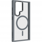 Прозрачный с серебристым