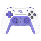 Белый с фиолетовым