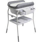 Белый с серым